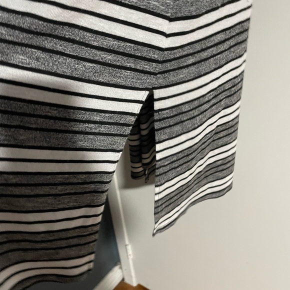 DC Jeans Stripped Sweater Cardigan Size 1X Three Quarter Sleeve - Picture 8 of 8